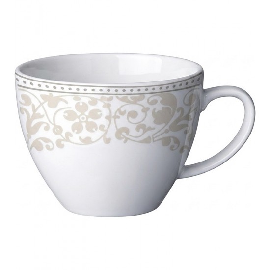Xicara Para Chá 230ml Versa Perola Porcelana Germer